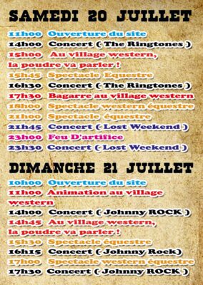 Affiche Saint Mars
